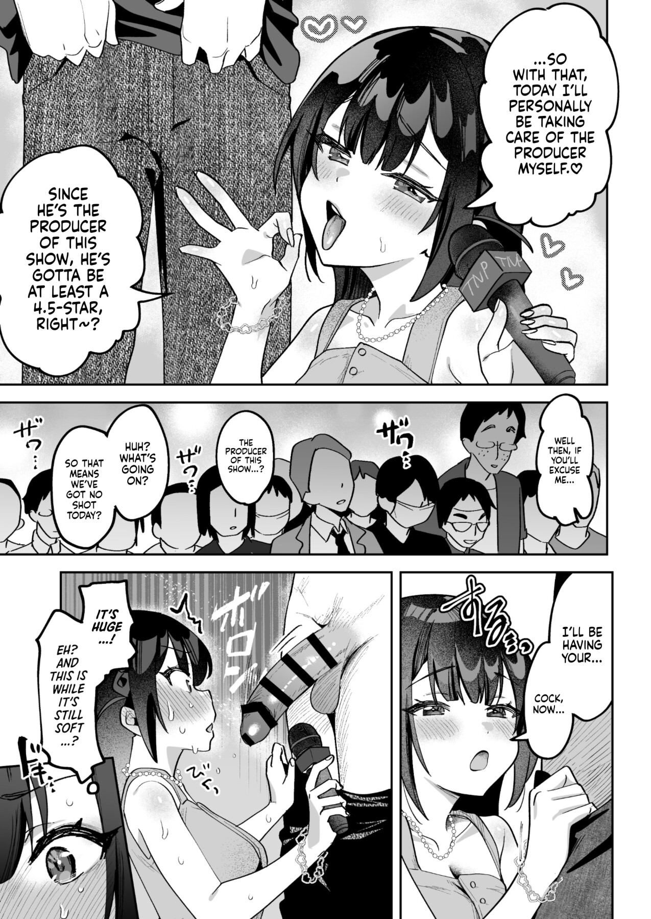 Hentai Manga Comic-Mue-Chan, Penis Gourmet Reporter-Read-36
